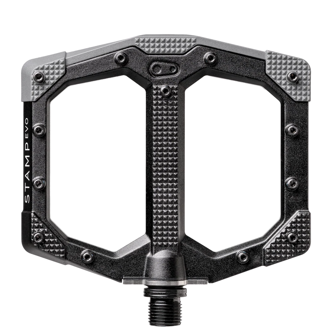 CRANKBROTHERS STAMP EVO Små platta pedaler Svart