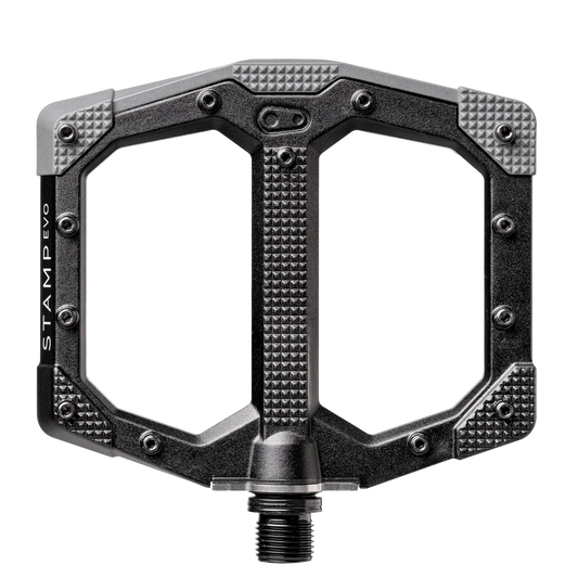 CRANKBROTHERS STAMP EVO Små platta pedaler Svart