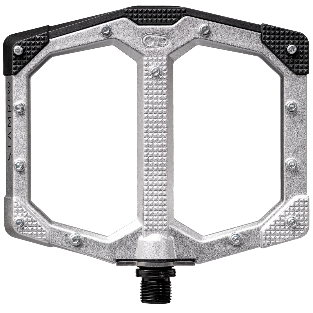 CRANKBROTHERS STAMP EVO Large Silver flat pedals