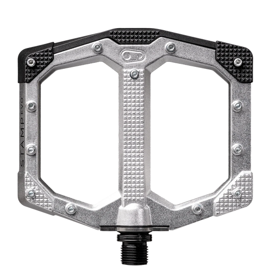 CRANKBROTHERS STAMP EVO Små platta pedaler Silver