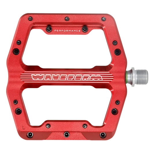 WOLF TOOTH WAVEFORM PERFORMANCE platta pedaler, röda