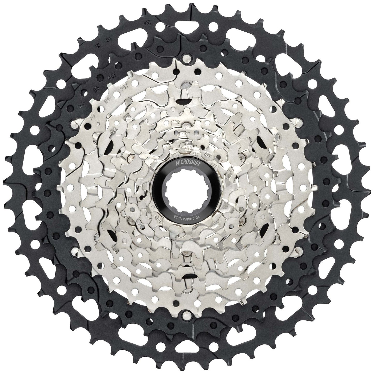 MICROSHIFT ADVENT MX Black G-Series 10V cassette