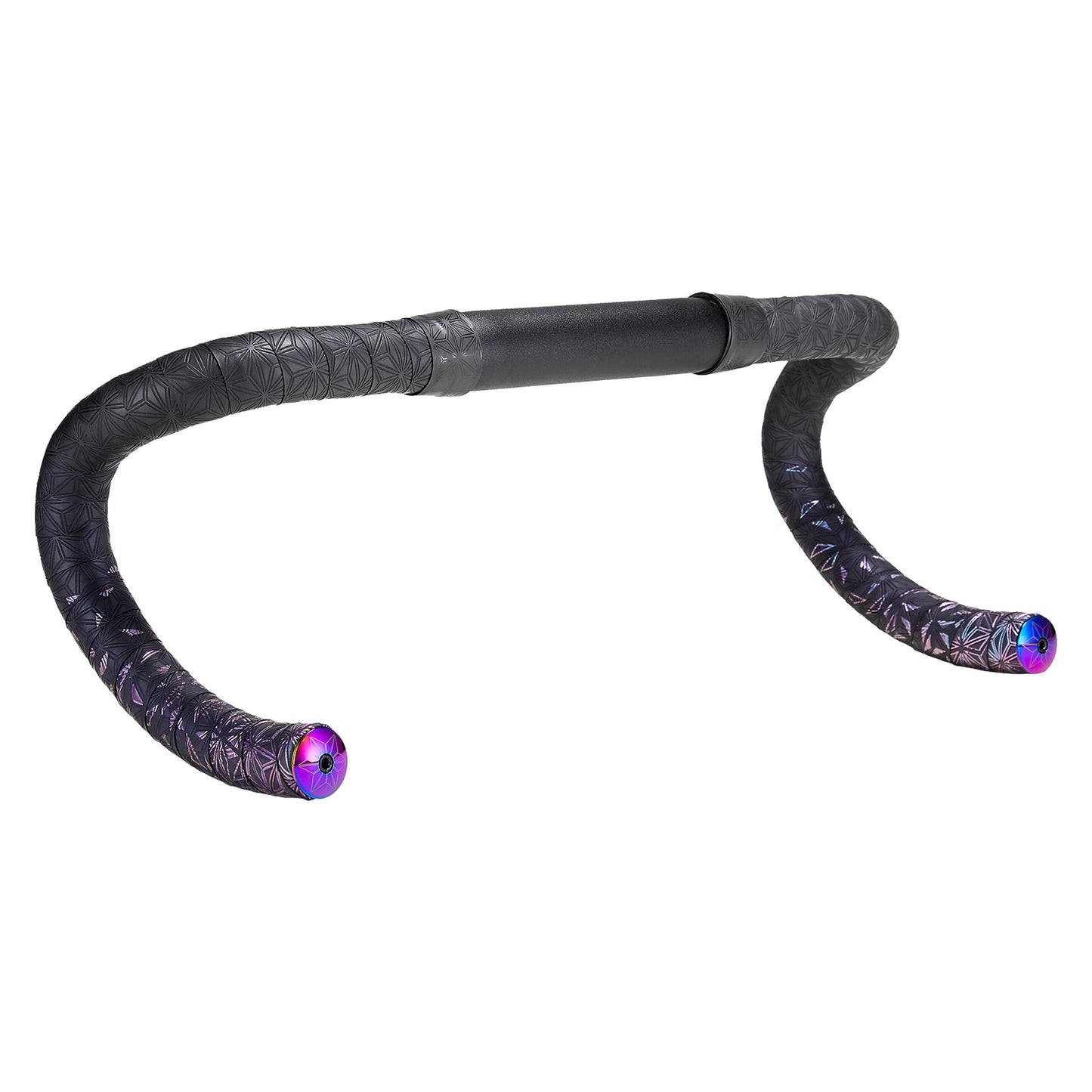 SUPACAZ SUPER STICKY KUSH STAR FADE Handlebar Tape, Black/Multicolor