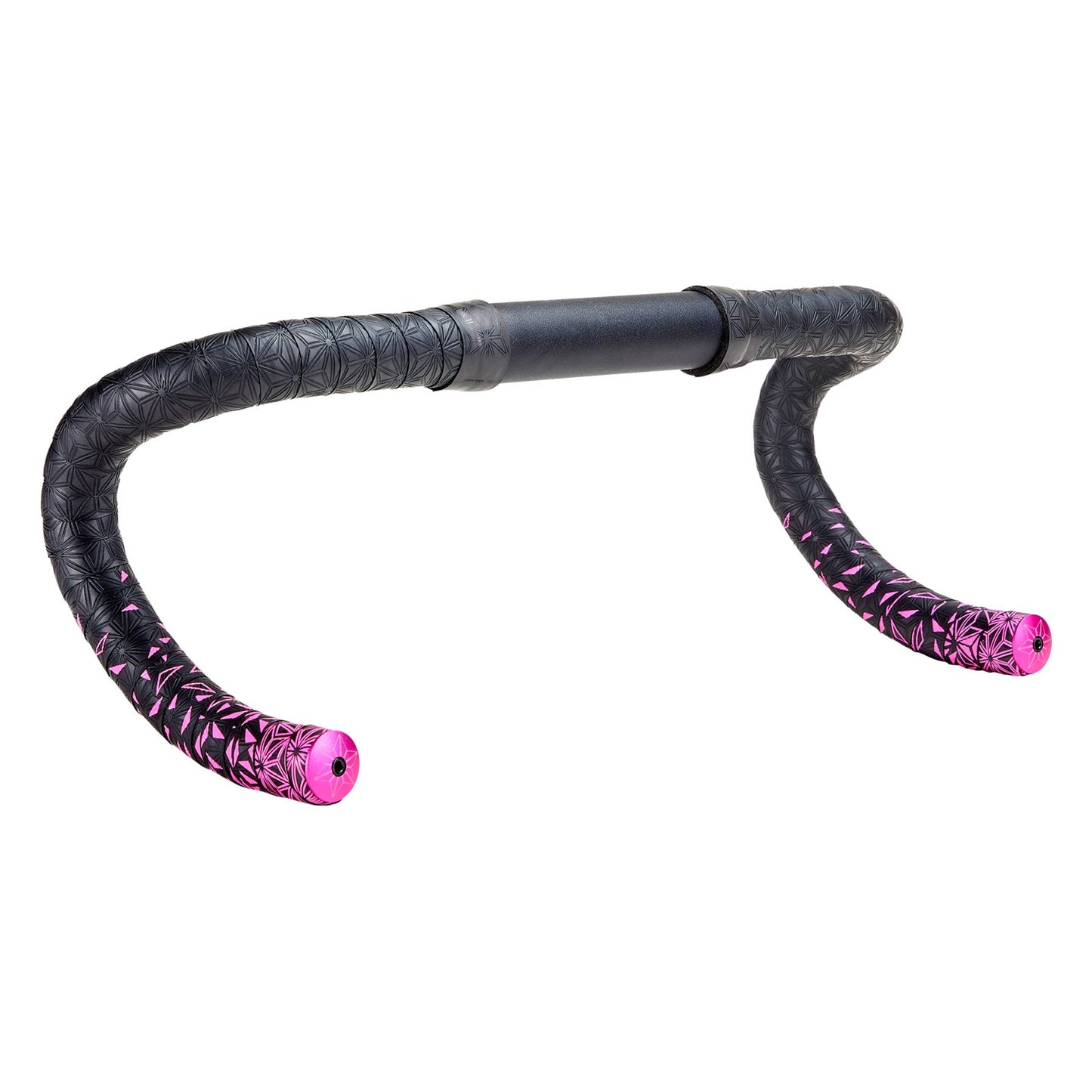SUPACAZ SUPER STICKY KUSH STAR FADE-styreband, svart/rosa