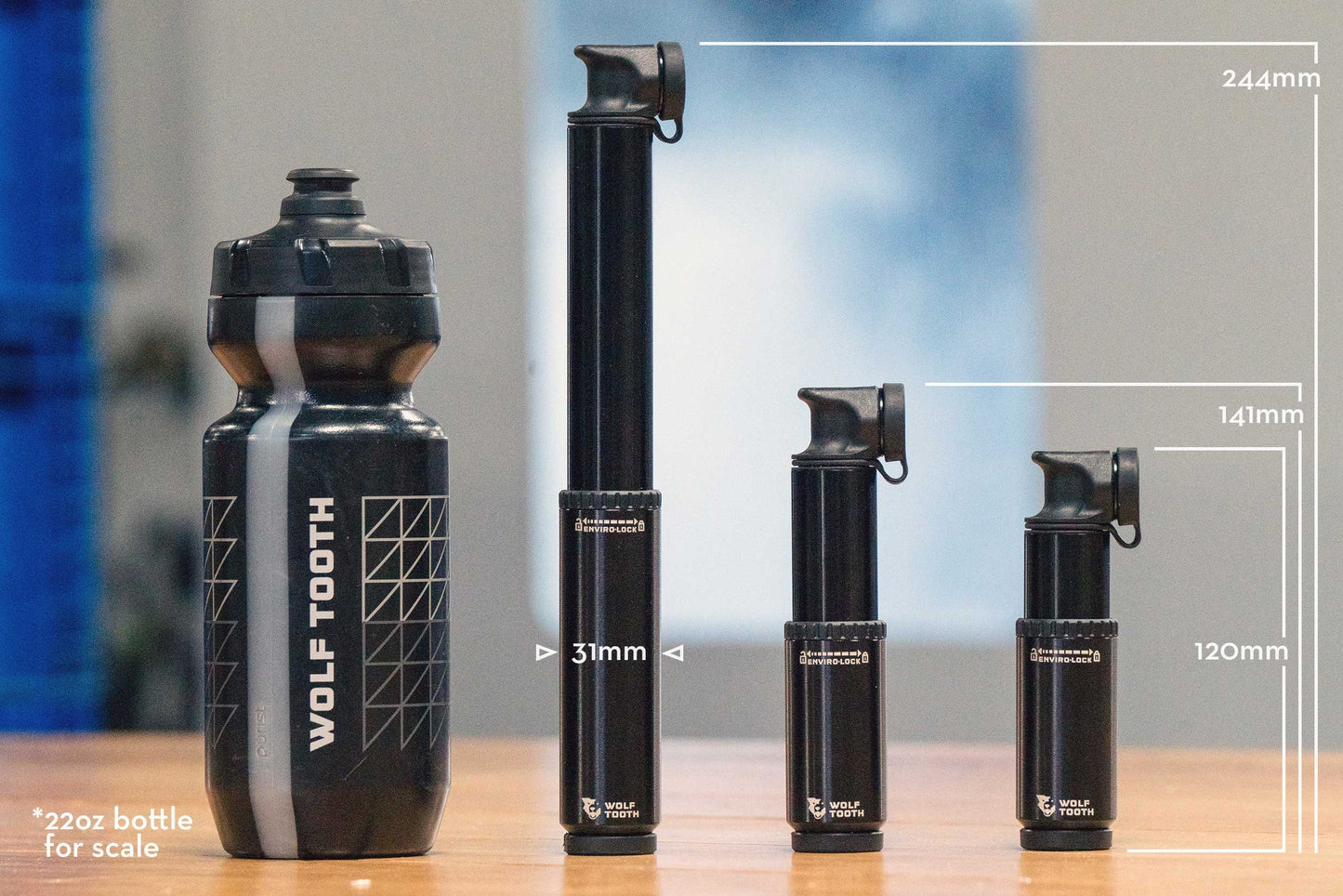 WOLF TOOTH CLICK VALVE 85CC Handpump