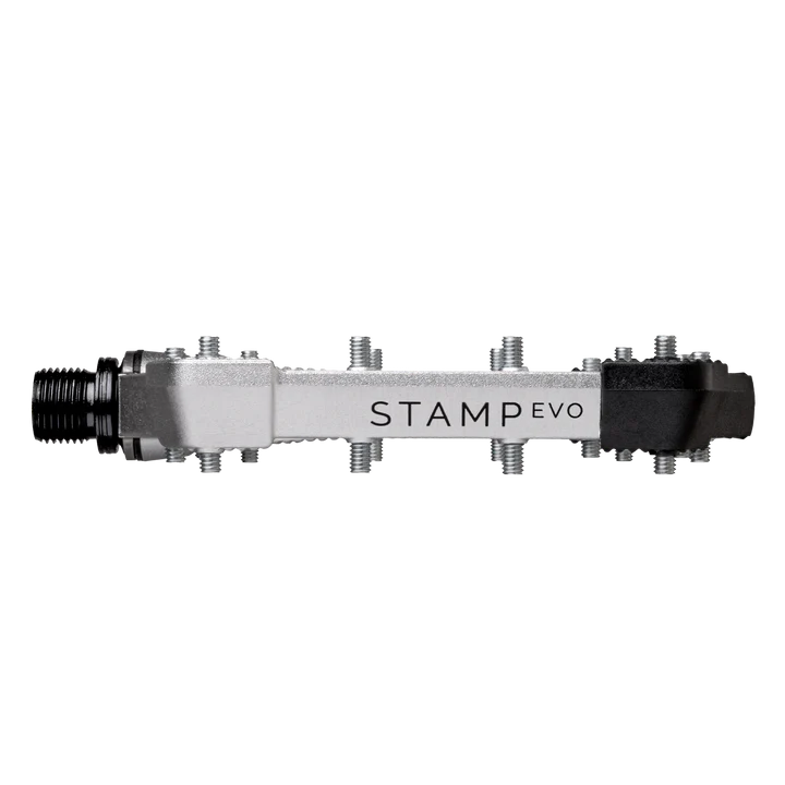 CRANKBROTHERS STAMP EVO Large Silver flat pedals