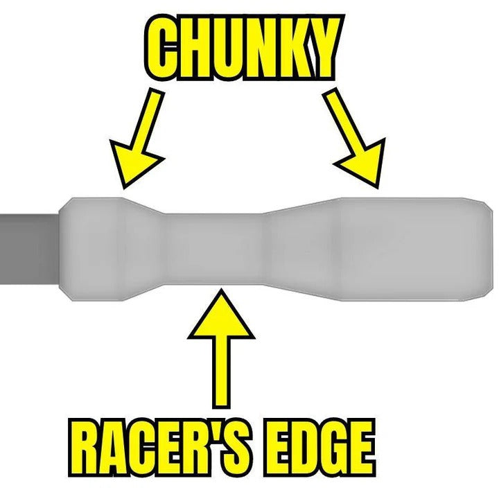 Handtag ESI FIT CR (CHUNKY/RACER'S EDGE COMBO) 130 mm Ljusblå