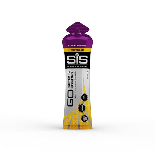 SIS GO ISOTONIC ENERGY Gel (60ml) Svart vinbär