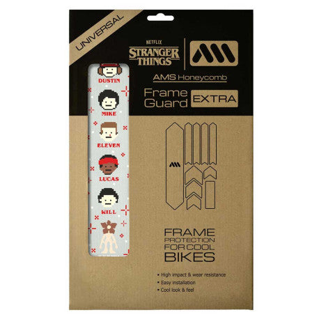 ALL MOUNTAIN STYLE EXTRA ramskydd Stranger Things 8bit Transparent