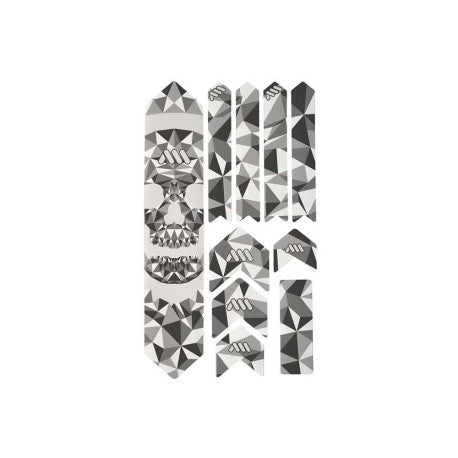 ALL MOUNTAIN STYLE EXTRA Fractal Skull Adhesive Frame Protector