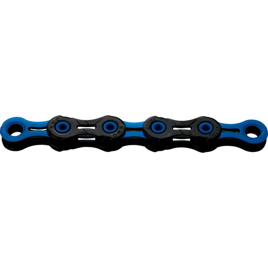 11V KMC DLC11 Waxed Black/Waxed Blue Chain