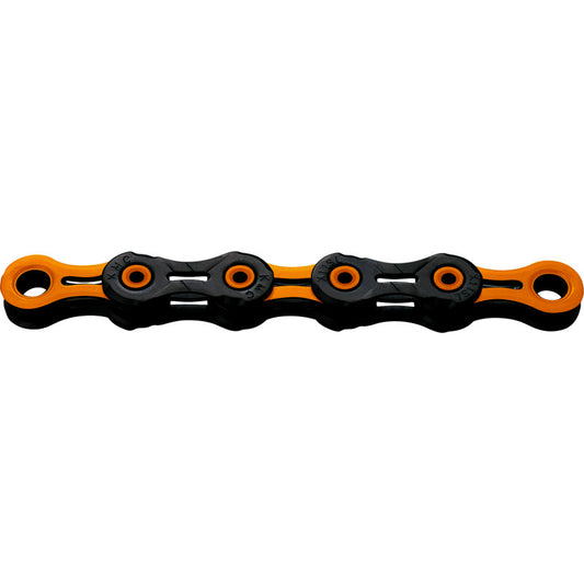 11V KMC DLC11 Waxed Black/Orange Chain