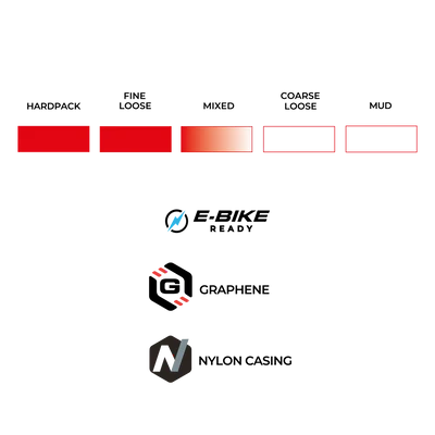VITTORIA Martello 27.5x2.4 Trail Graphene 2.0 Tubeless Ready Soft Black däck