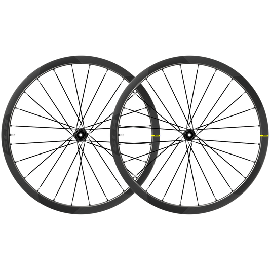 Pair of MAVIC COSMIC SLR 32 DISC Tubeless Ready Wheels (Center Lock)