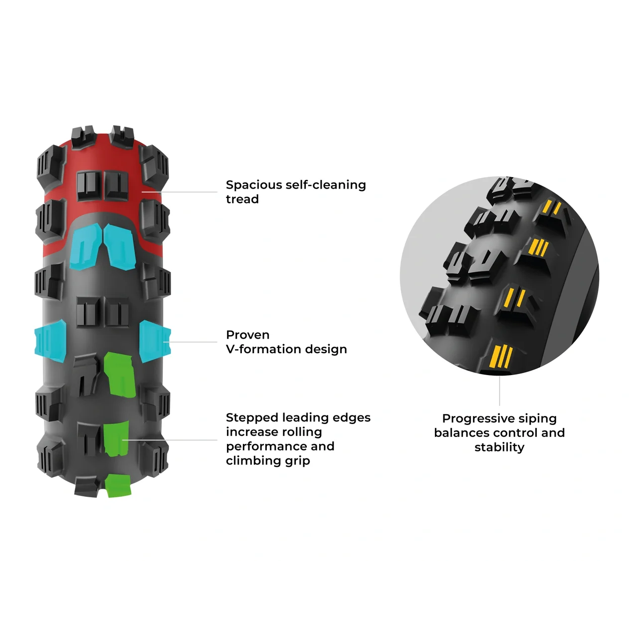 VITTORIA Mazza 29x2.6 Trail Graphene 2.0 Tubeless Ready Soft Black tire