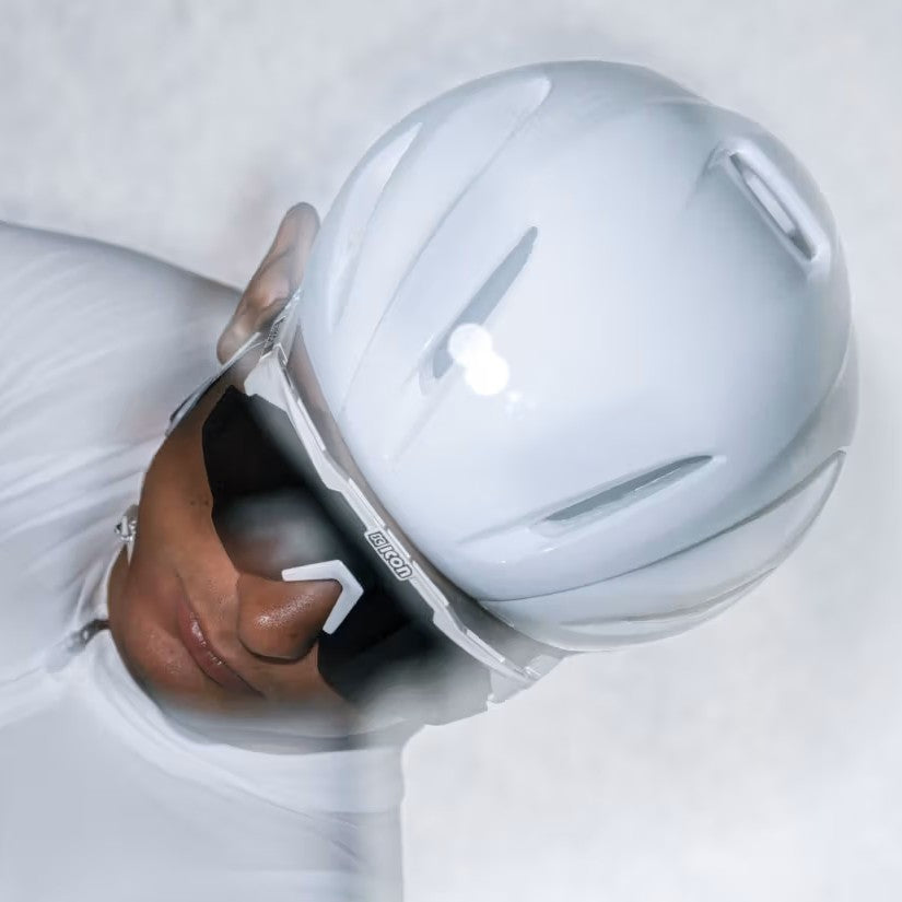 MET MANTA MIPS Absolute White Limited Edition Road Helmet