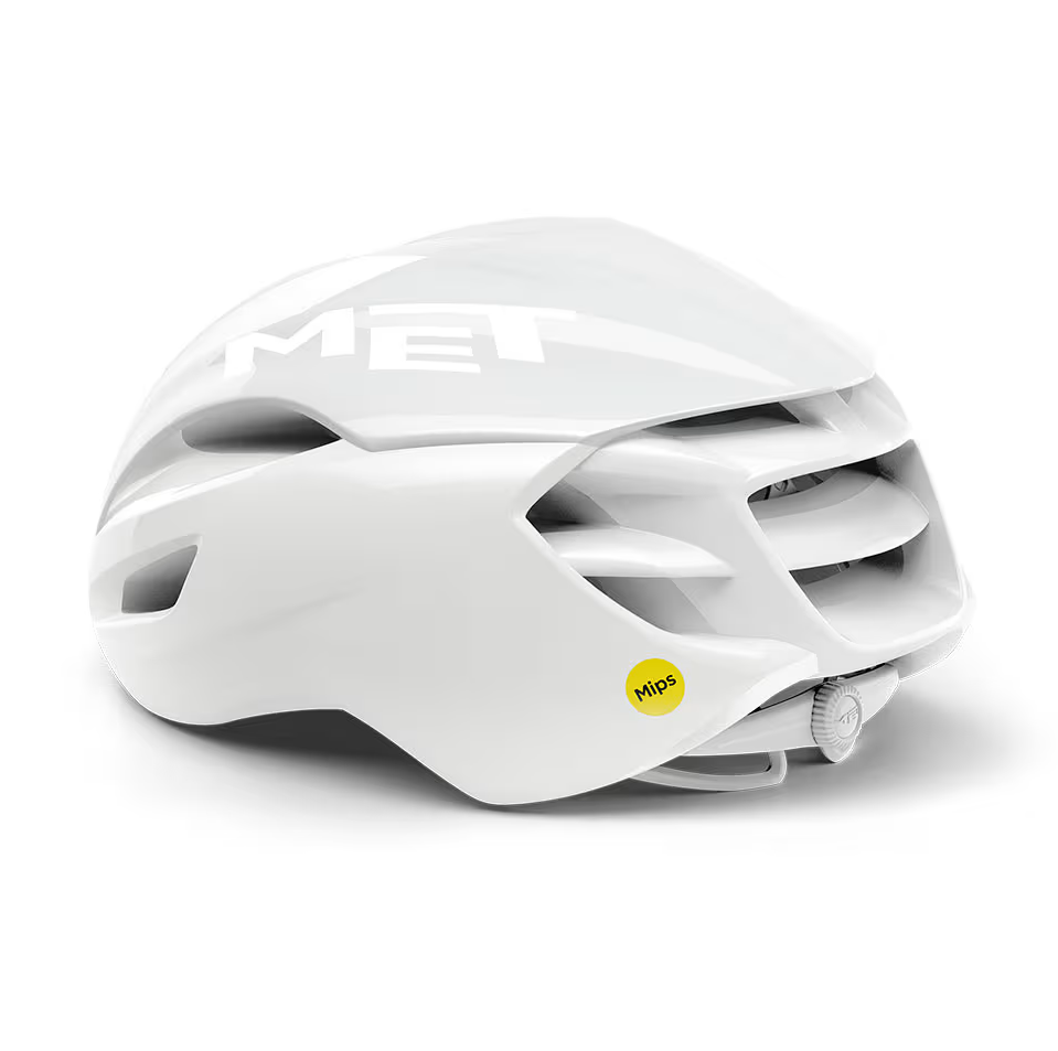 MET MANTA MIPS Absolute White Limited Edition Road Helmet