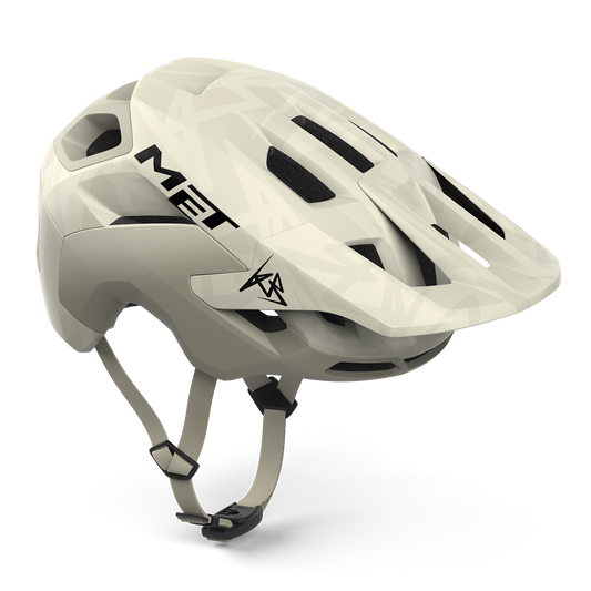 MTB-hjälm MET REVO MIPS KILIAN BRON LIMITED EDITION Ecru/Grey