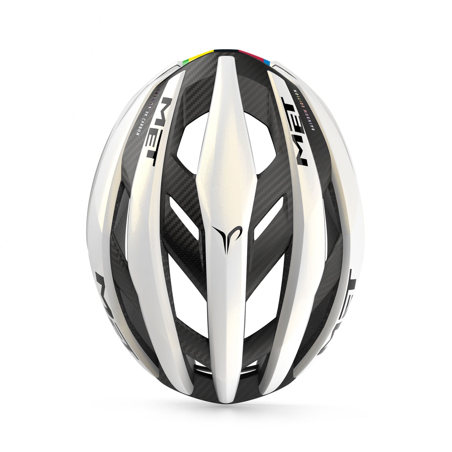 MET TRENTA 3K CARBON LIMITED WORD CHAMPION 2026 Helmet White