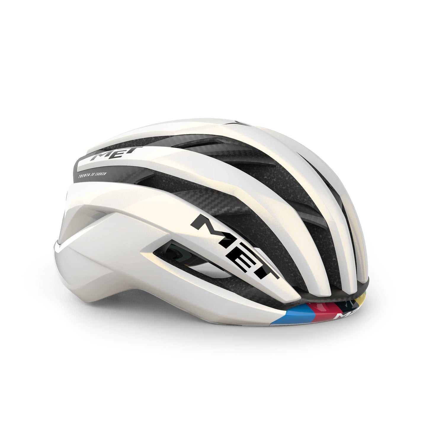 MET TRENTA 3K CARBON LIMITED WORD CHAMPION 2026 Helmet White