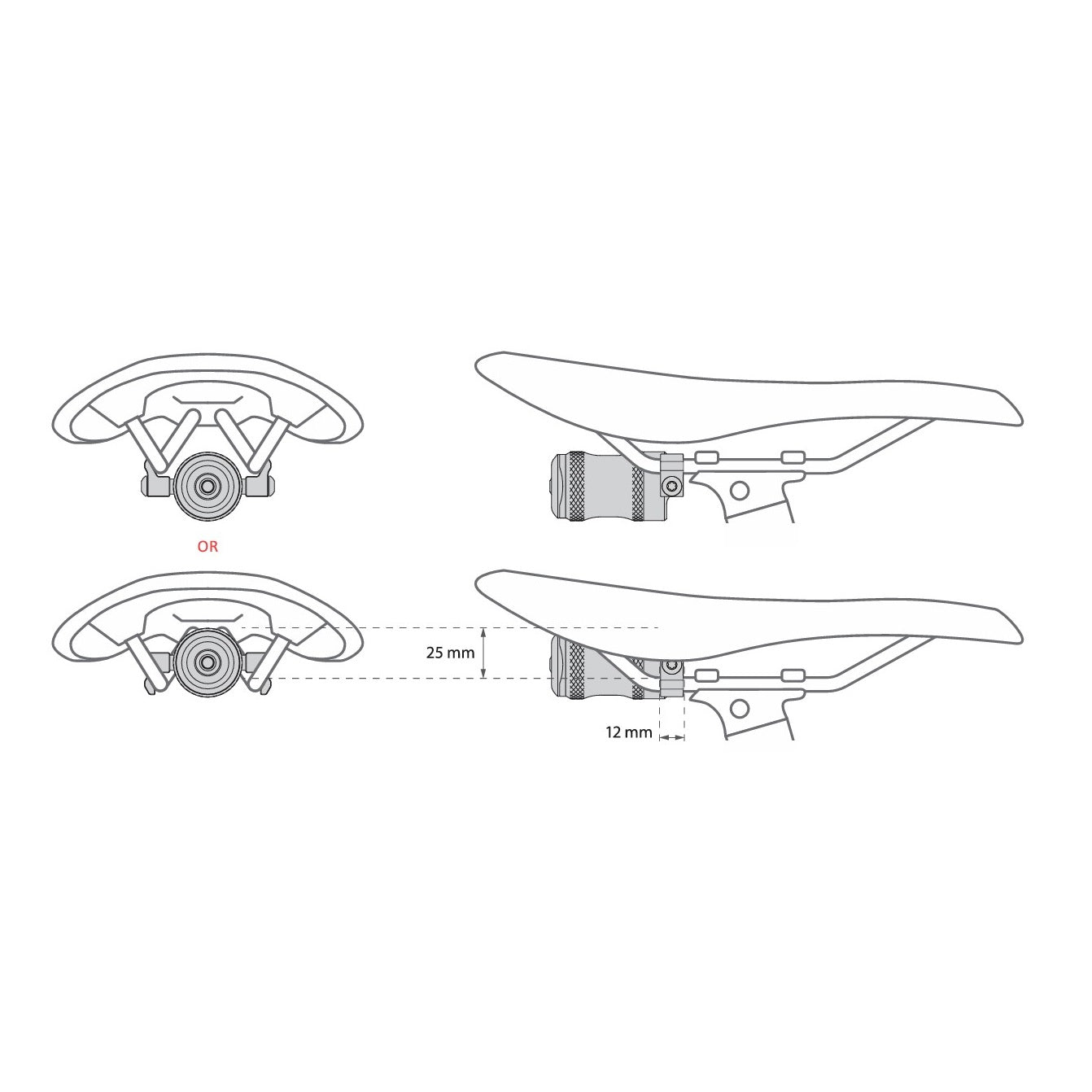 Bakre belysning LEZYNE SADDLE Ai ALERT 250
