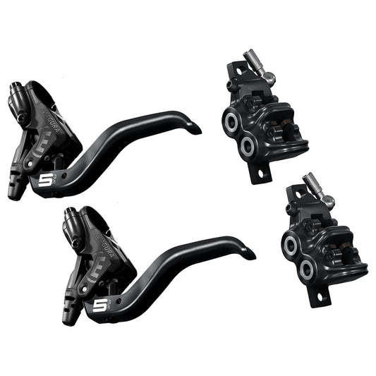 Par MAGURA MT5 Discless-bromsar Svart