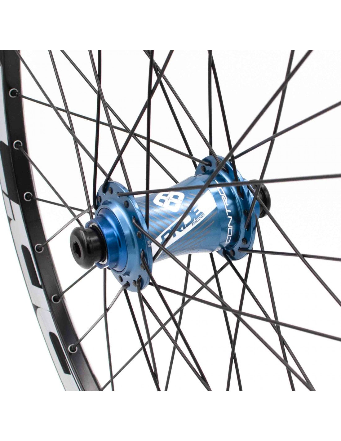 Hjulpar PRIDE 24" (507mm) Control V1 V-Brake/Disc Axlar 20/10mm Blå