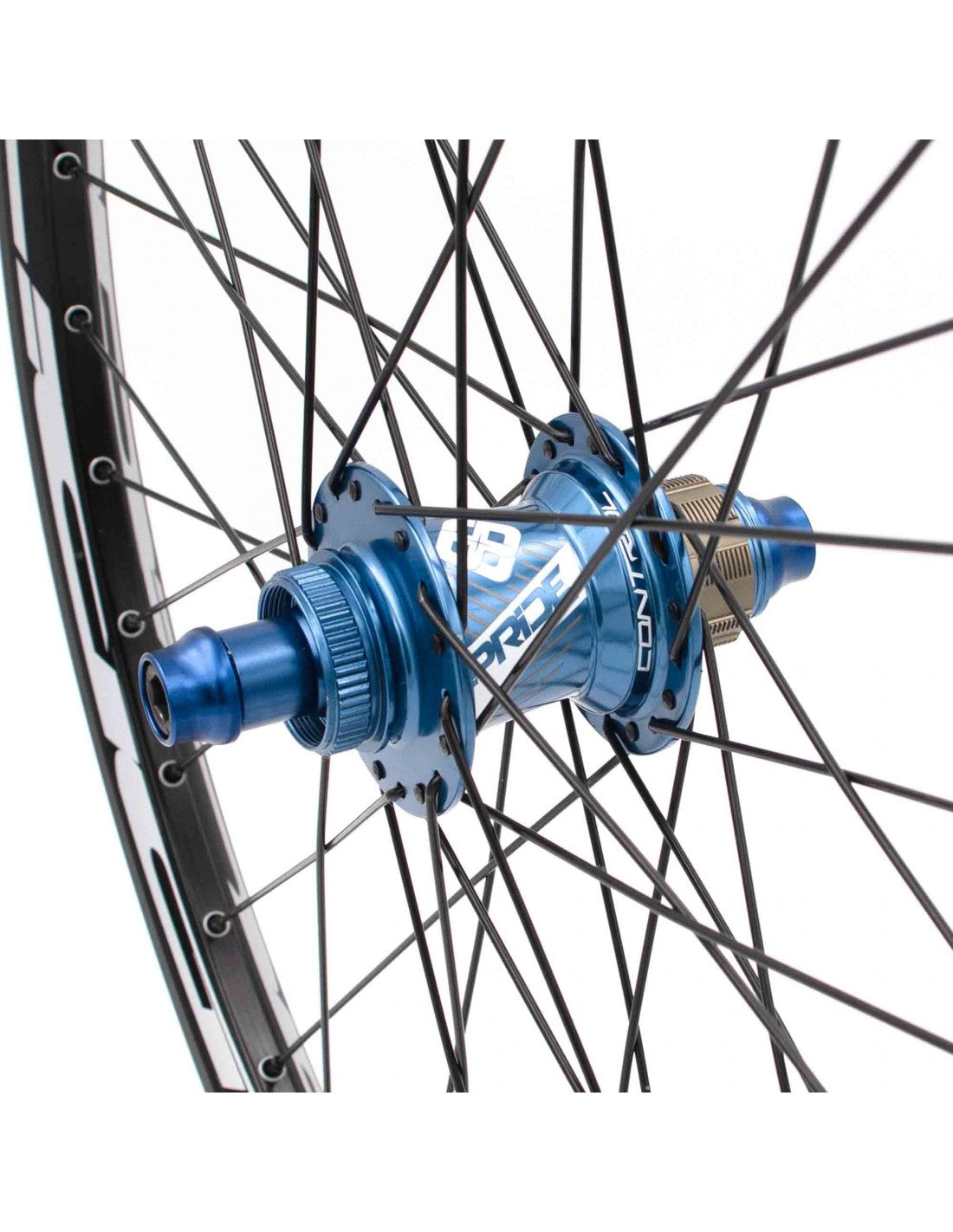 Hjulpar PRIDE 24" (507mm) Control V1 V-Brake/Disc Axlar 20/10mm Blå
