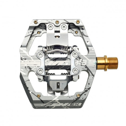 HT COMPONENTS X3T Titanium Camo Grey pedals