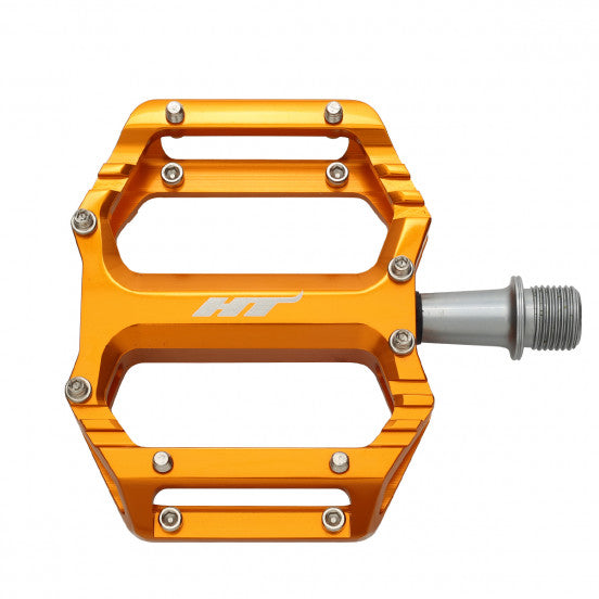 HT COMPONENTS AR09SX Orange flat pedals