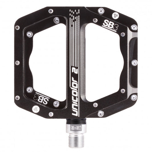 SB3 UNICOLOR 2 flat pedals Black