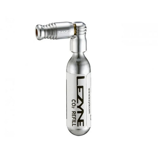 LEZYNE TRIGGER SPEED DRIVE CO2-tändstift + 16g gängad CO2-patron (x1) Silver
