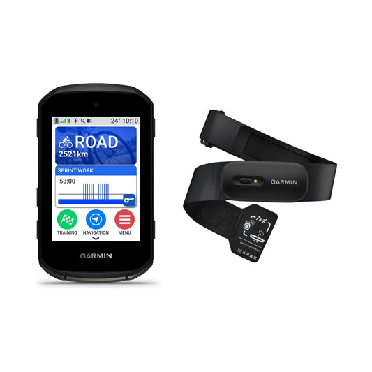 GARMIN EDGE 850 GPS + Ditt GARMIN HRM 200 Cardio-bälte för £1 mer