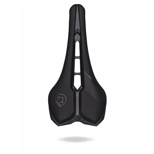 PRO GRIFFON TEAM Sadel 152 mm kolfiberskenor Svart