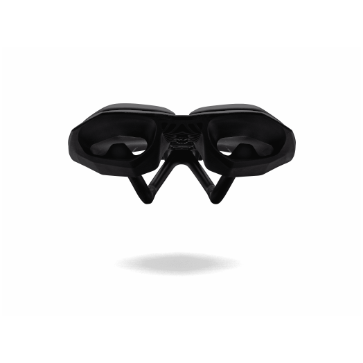 PRO GRIFFON TEAM Sadel 152 mm kolfiberskenor Svart