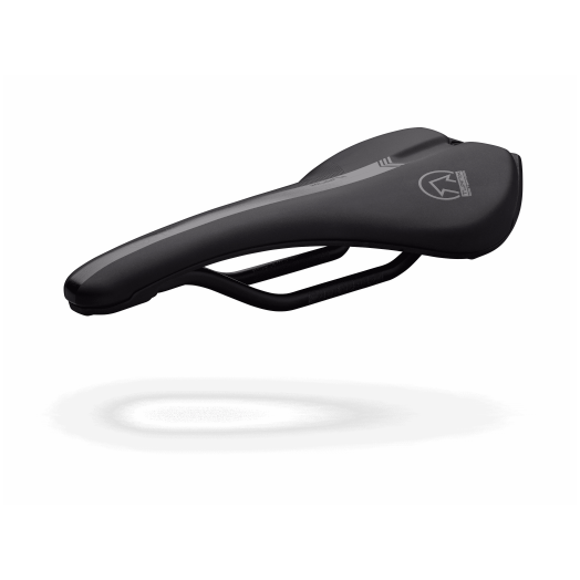 PRO TURNIX TEAM Sadel 152 mm kolfiberskenor Svart