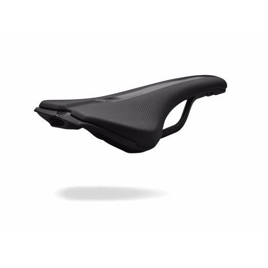 PRO TURNIX TEAM Sadel 152 mm kolfiberskenor Svart