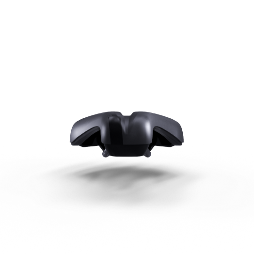 PRO Stealth Aero-sadel 132 mm kolfiberskenor svart