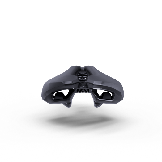 PRO Stealth Aero-sadel 132 mm kolfiberskenor svart