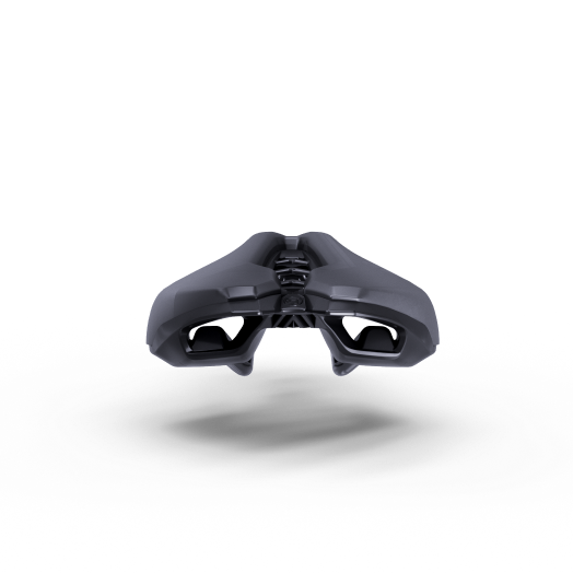 PRO TSA TT/Tri 1.2 STEALTH AERO Sadel 132 mm med skenor i rostfritt stål Svart