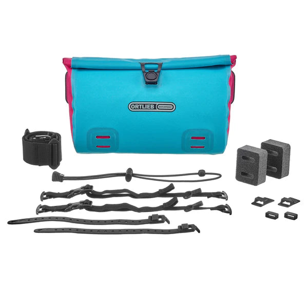 Handlebar bag ORTLIEB VELO SLING 3 L Cyber Blue/Pink