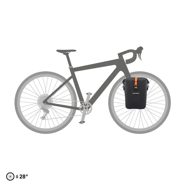 ORTLIEB GRAVEL PACK QL 2,2 14,5 L Bagageställsväska Svart
