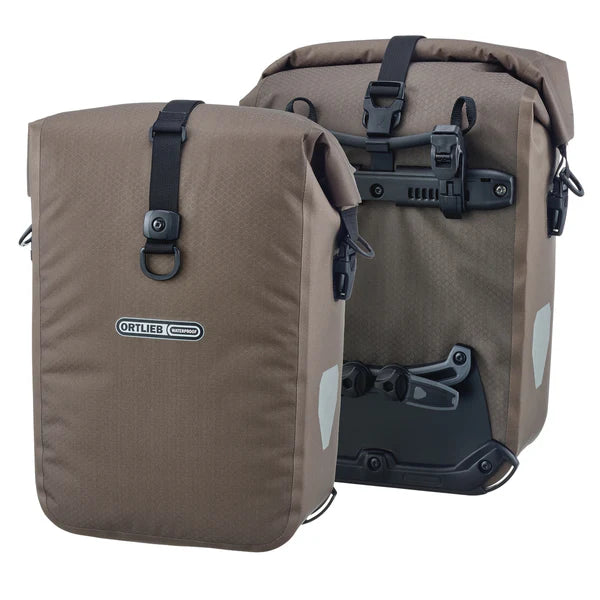 Pair of ORTLIEB GRAVEL PACK QL 2.2 29 L Beige Luggage Bags