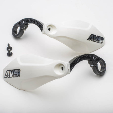 AVS BASIC Handskydd Plastflik Vit