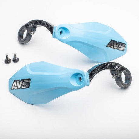 AVS BASIC handskydd plastflik ljusblå