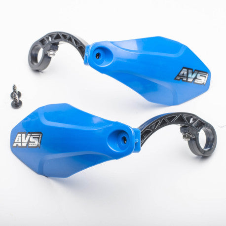 AVS BASIC Handskydd i plast, blå
