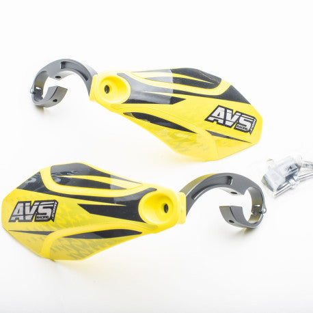 AVS KIT DECO Handskydd Alu Leg Gul/Svart