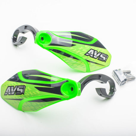 AVS KIT DECO Handskydd Alu Leg Grön/Svart