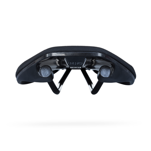 STEALTH OFFROAD 152 mm PRO-sadel med skenor av rostfritt stål Svart