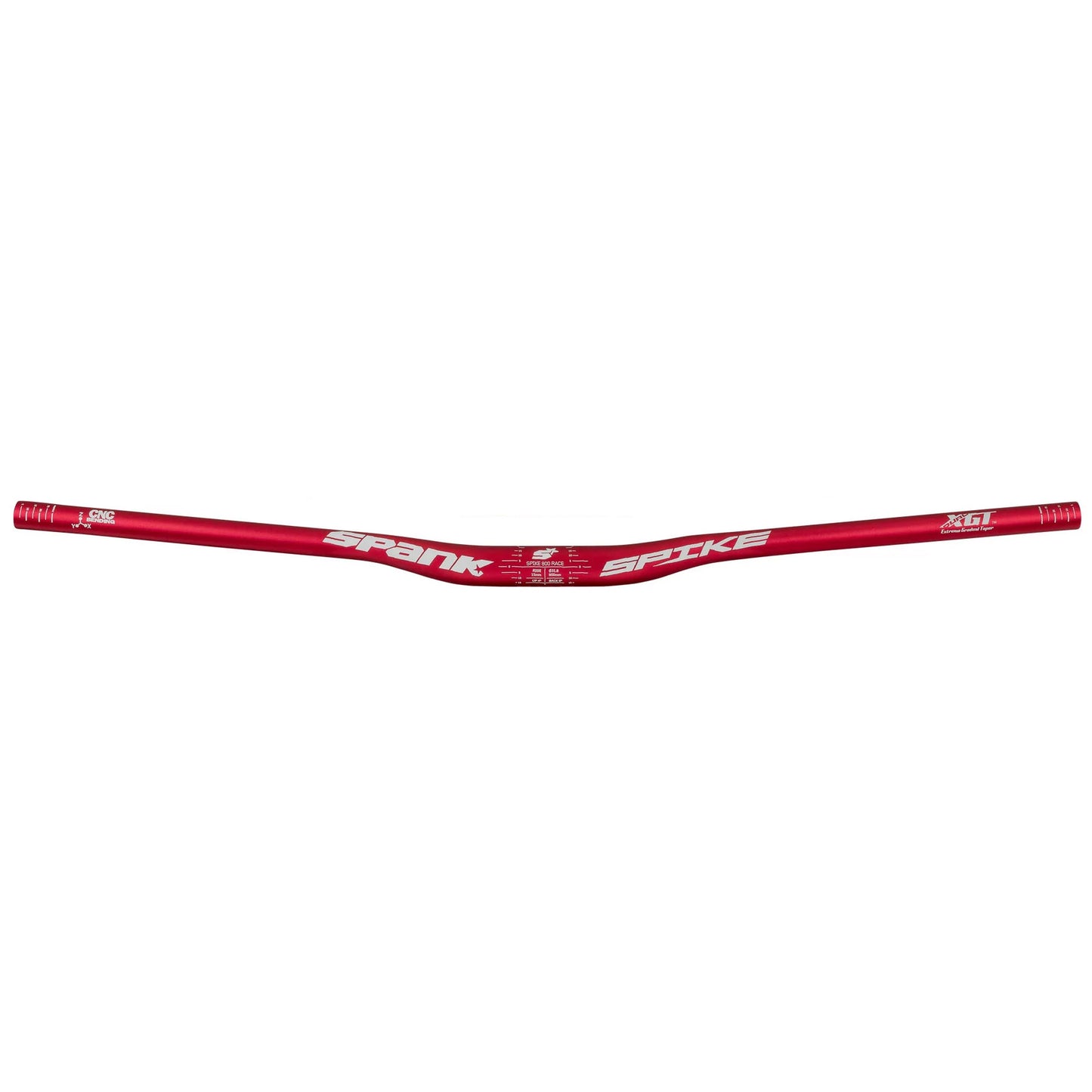 SPANK SPIKE 800 RACE-styrstång Rise 15mm 800mm Röd